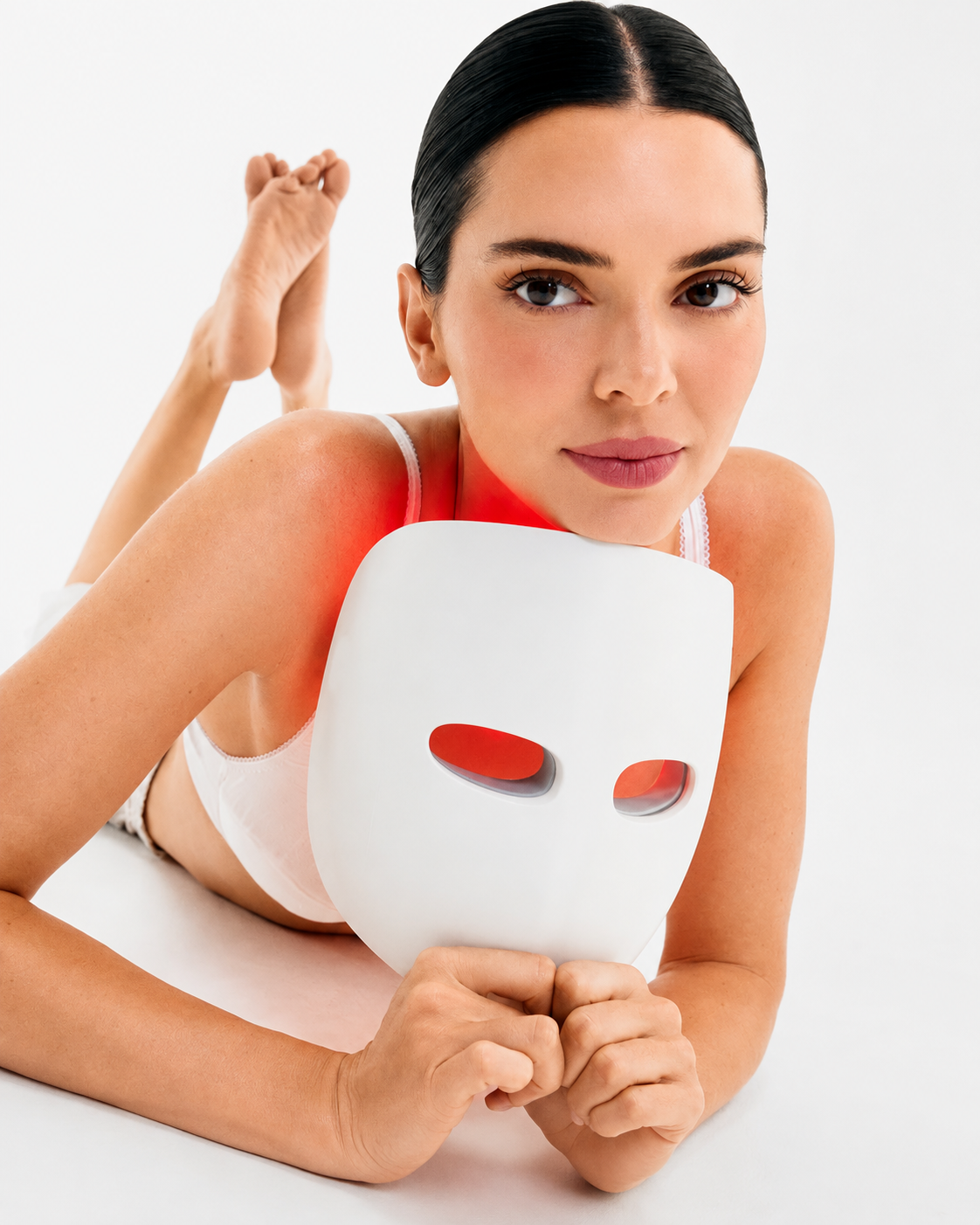 Premium LED Face Mask with Scalp Massage