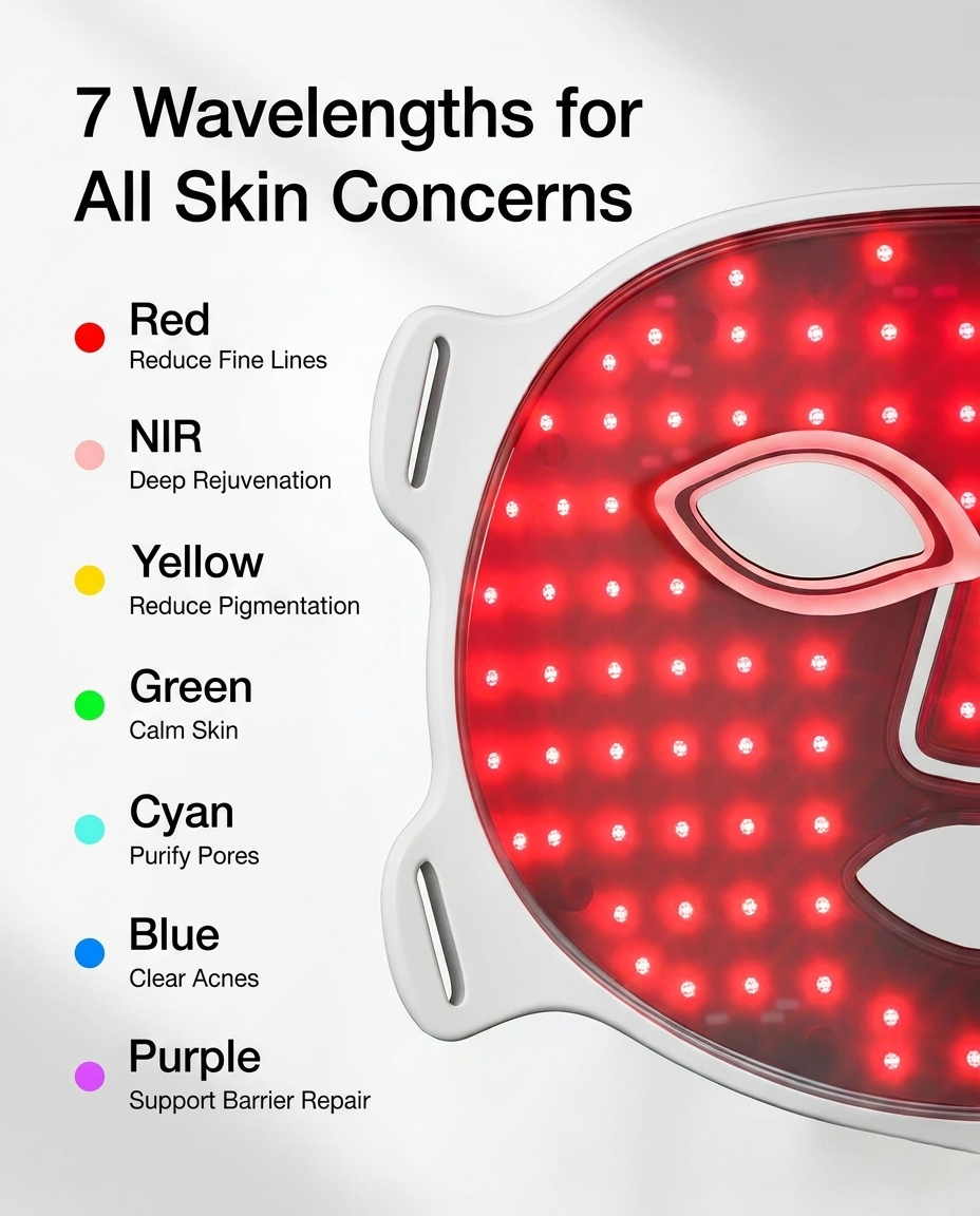 Advanced LED Mask for Skin Renewal