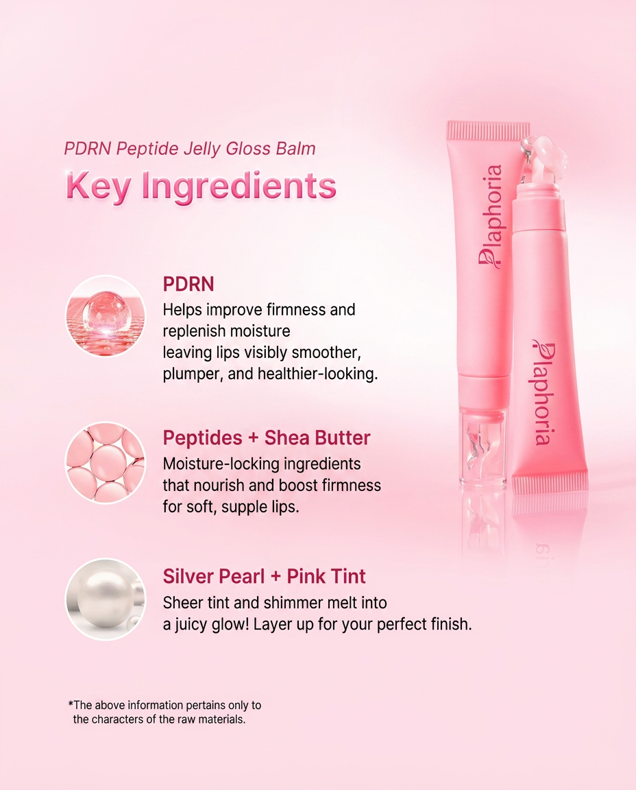 Skincare-Led Peptide Glossy Lip Balm