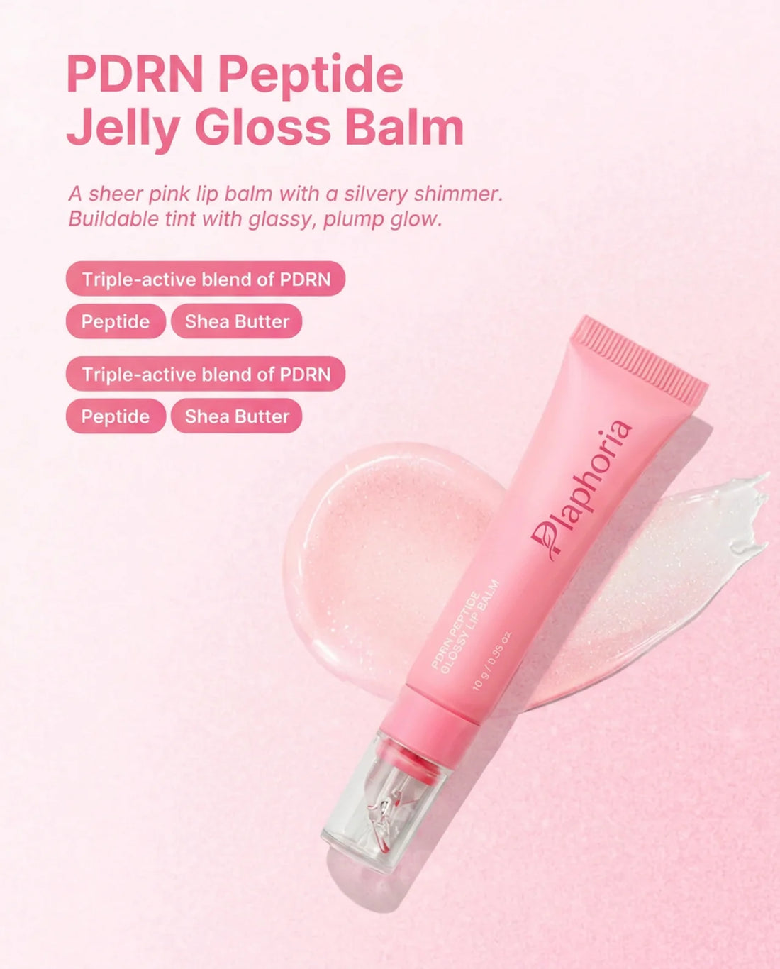 Skincare-Led Peptide Glossy Lip Balm